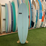 Stoke Mini Log 6’8" Surfboard - White / Light Blue