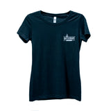 Watermans Warehouse Women's Logo Short Sleeve Tee - Black